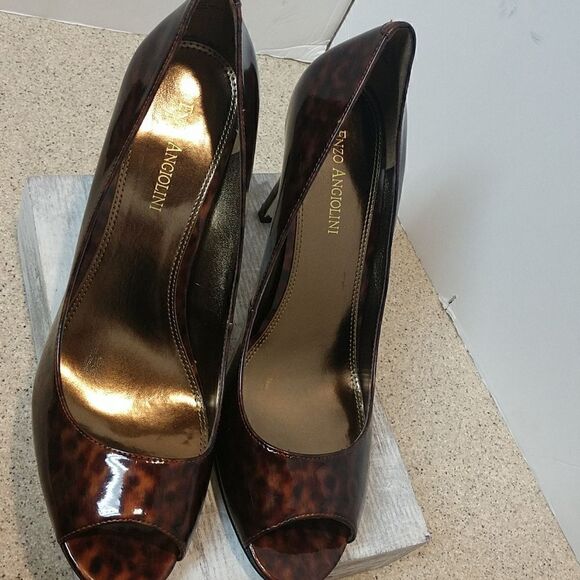 👍 Leopard Heels New Size 9.5. A5 - Picture 2 of 5